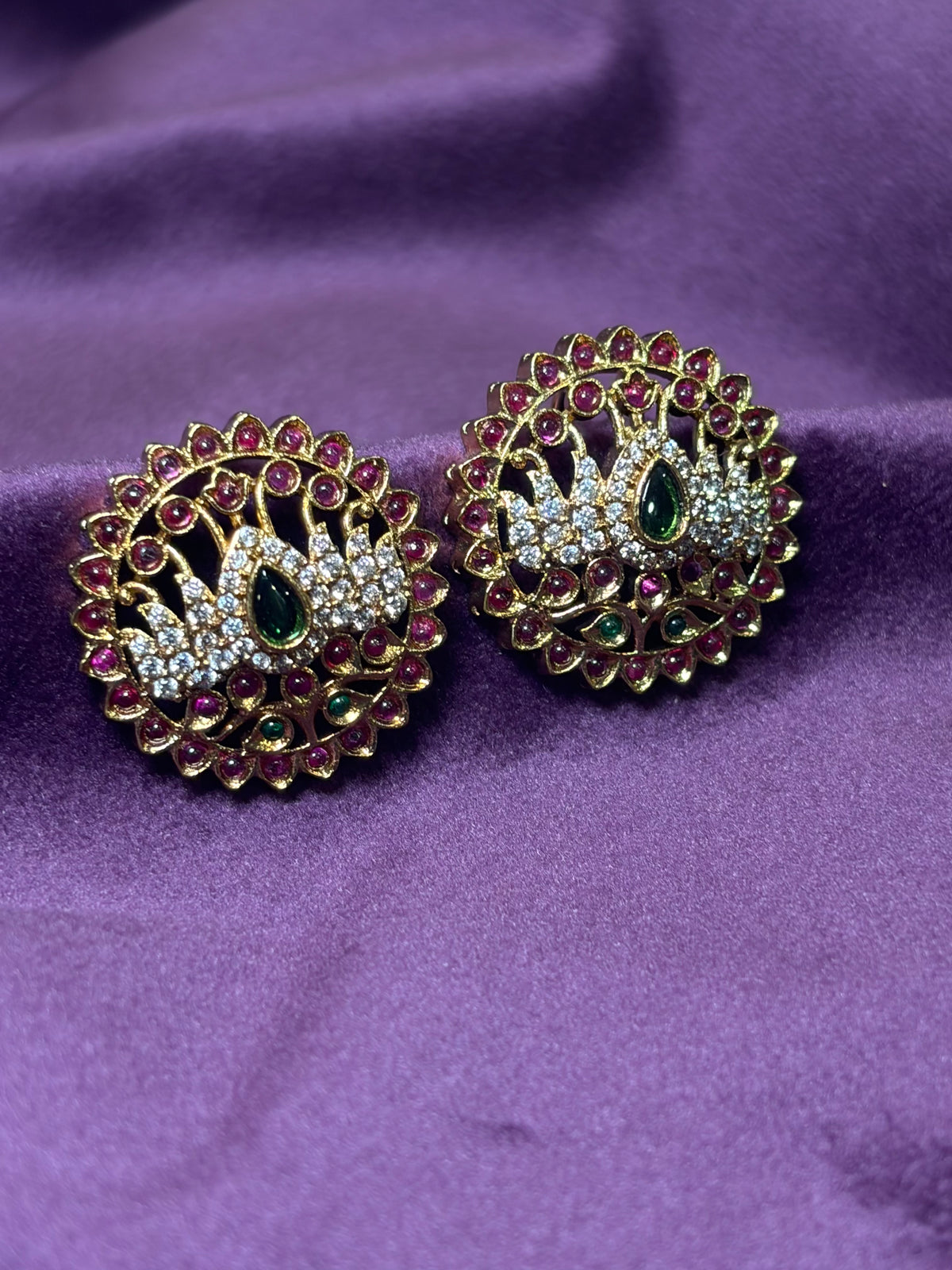 Royal Peacock Design Bugadi