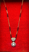 18-Inch Mangalsutra with Kundan Pendant