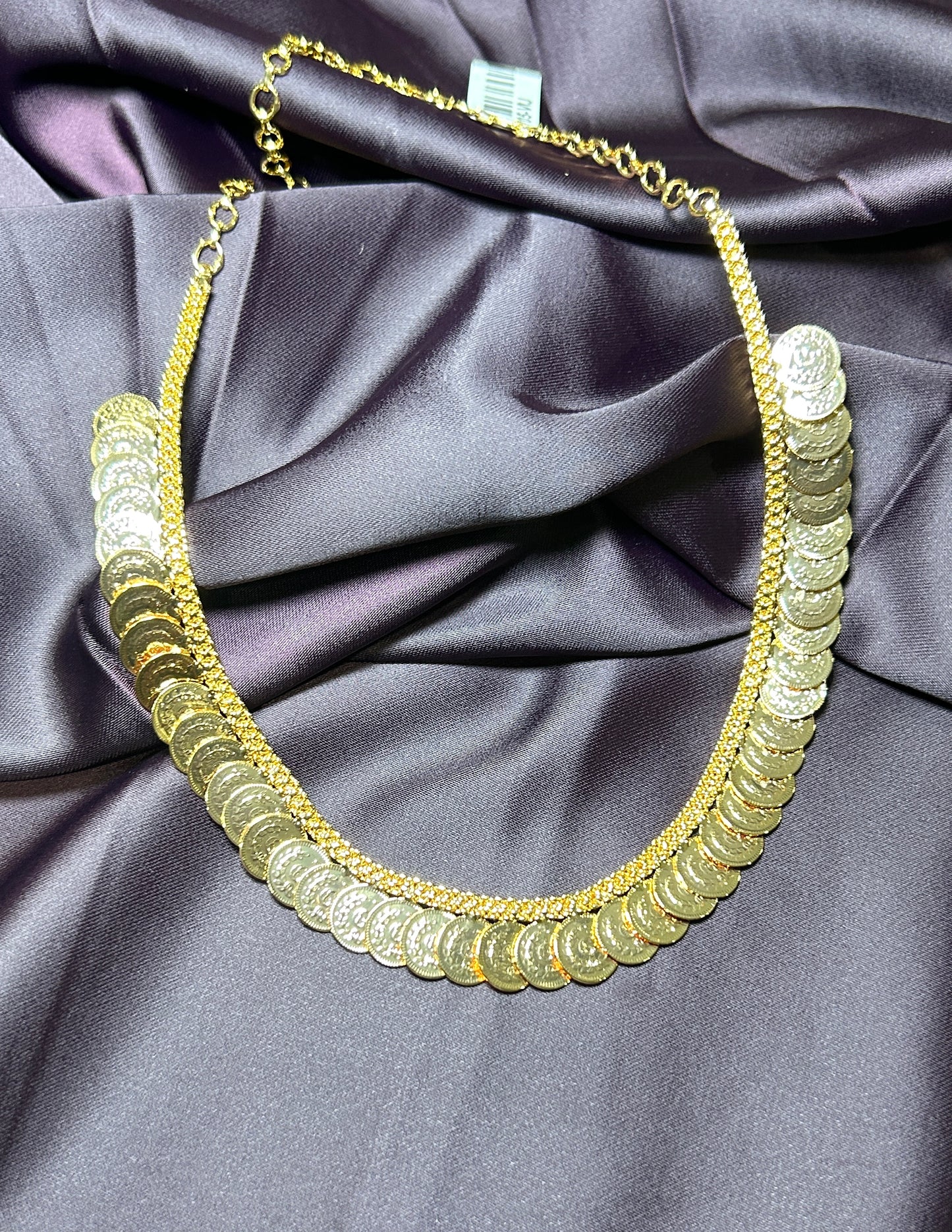 Single Layer Coin Necklace (Kasavmala)