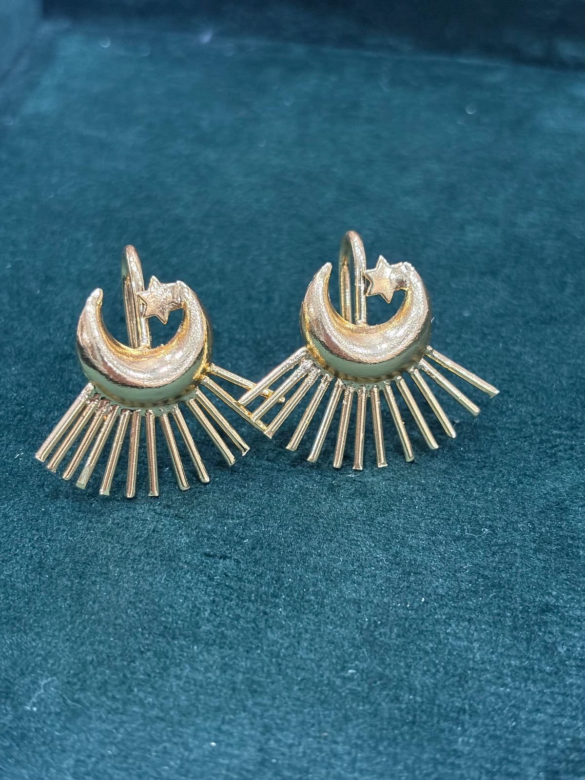 Gold-Plated Moon & Star Bugadi