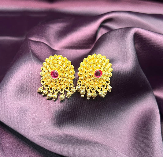 Heritage Gold Ball Earrings