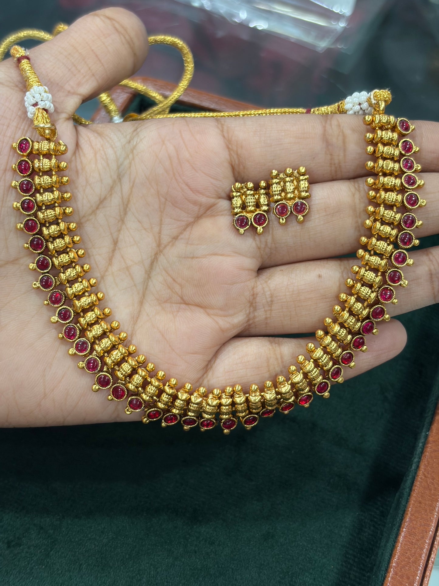 Ruby Heritage Choker Set