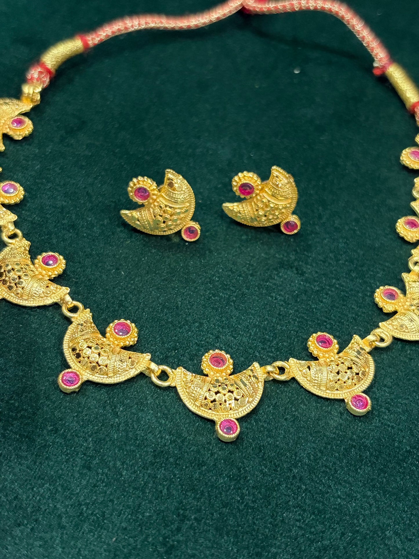 Traditional Maharashtrian Antique Choker Set