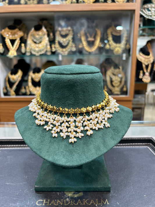 Ivory Pearl Heritage Choker Set