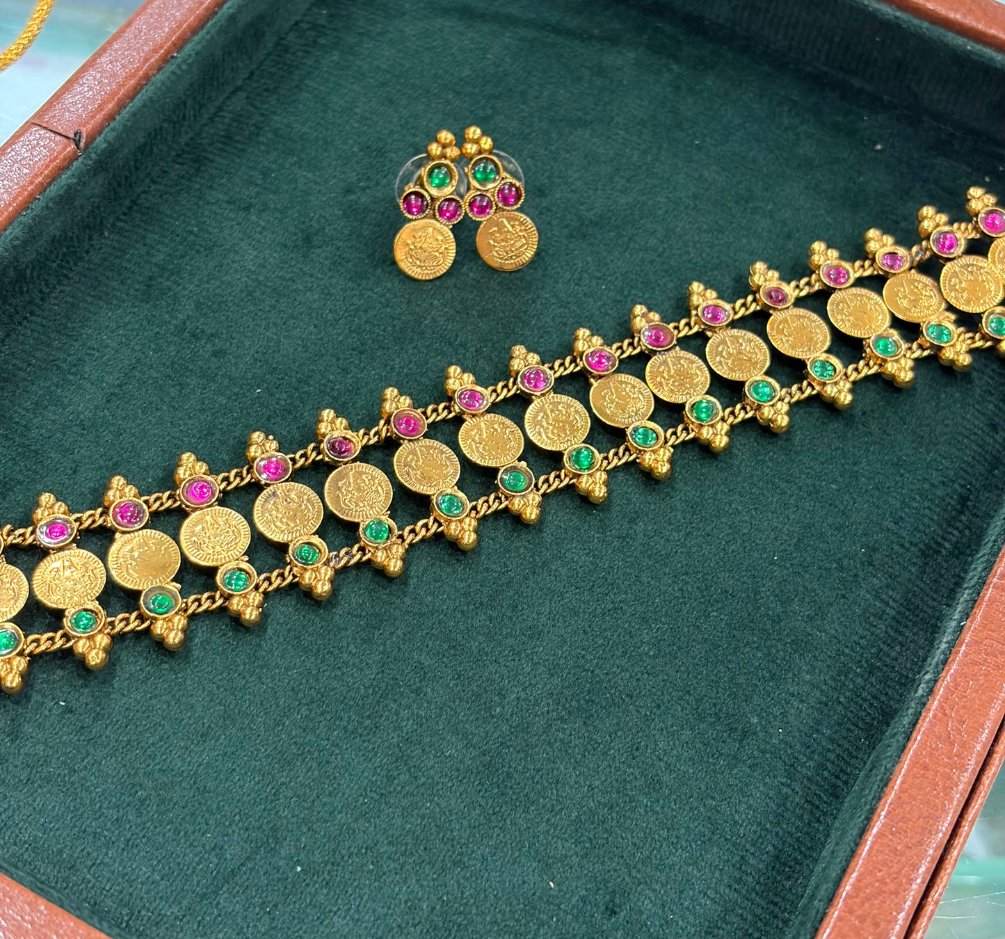 Royal Coin Choker Set