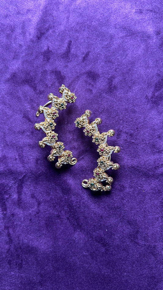 Antique Finish Peacock Design Baju Band