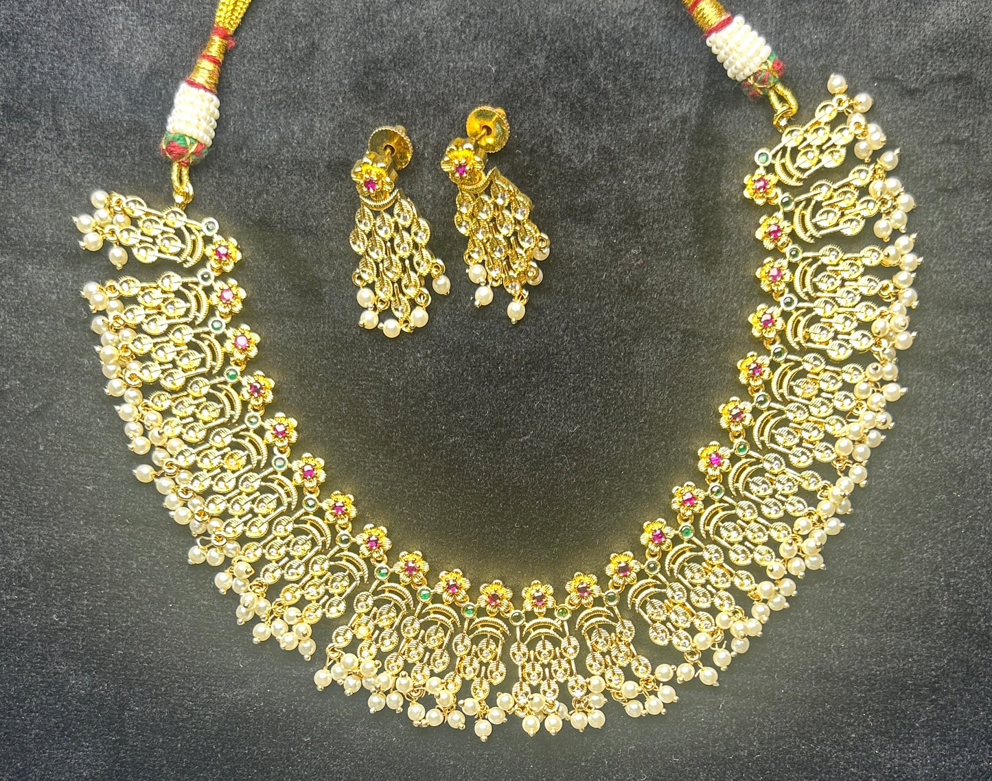 Royal Rajwadi Pearl Haar Set