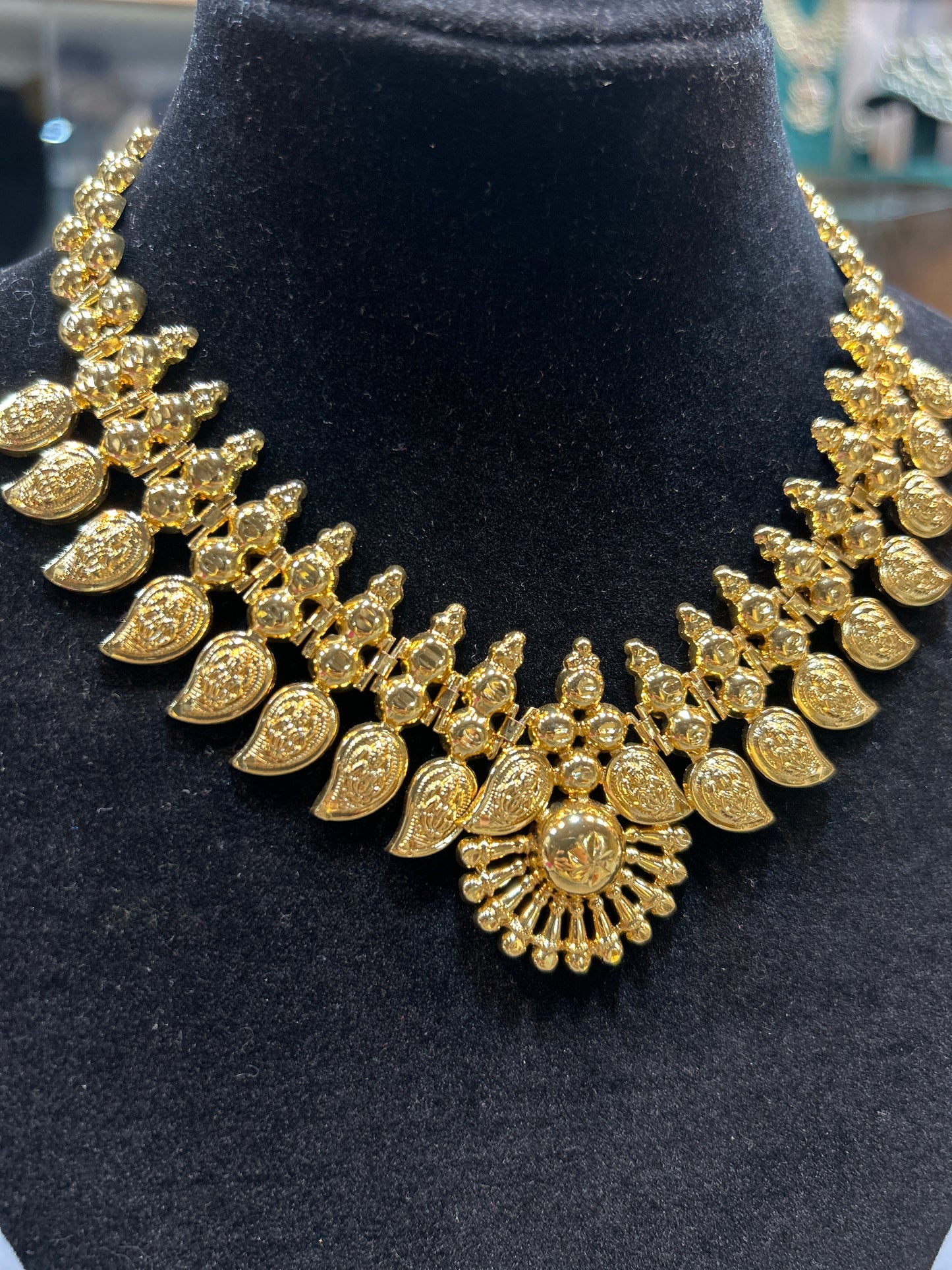 Royal Maharashtrian Temple Necklace