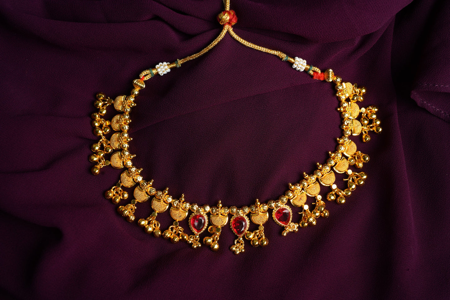 Golden short Saaj