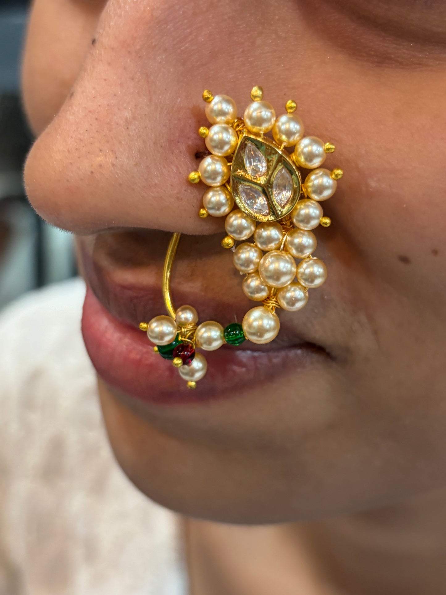 मोगरा नथ (Mogra Nath)