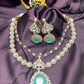 Emerald Ruby Polki Necklace Set