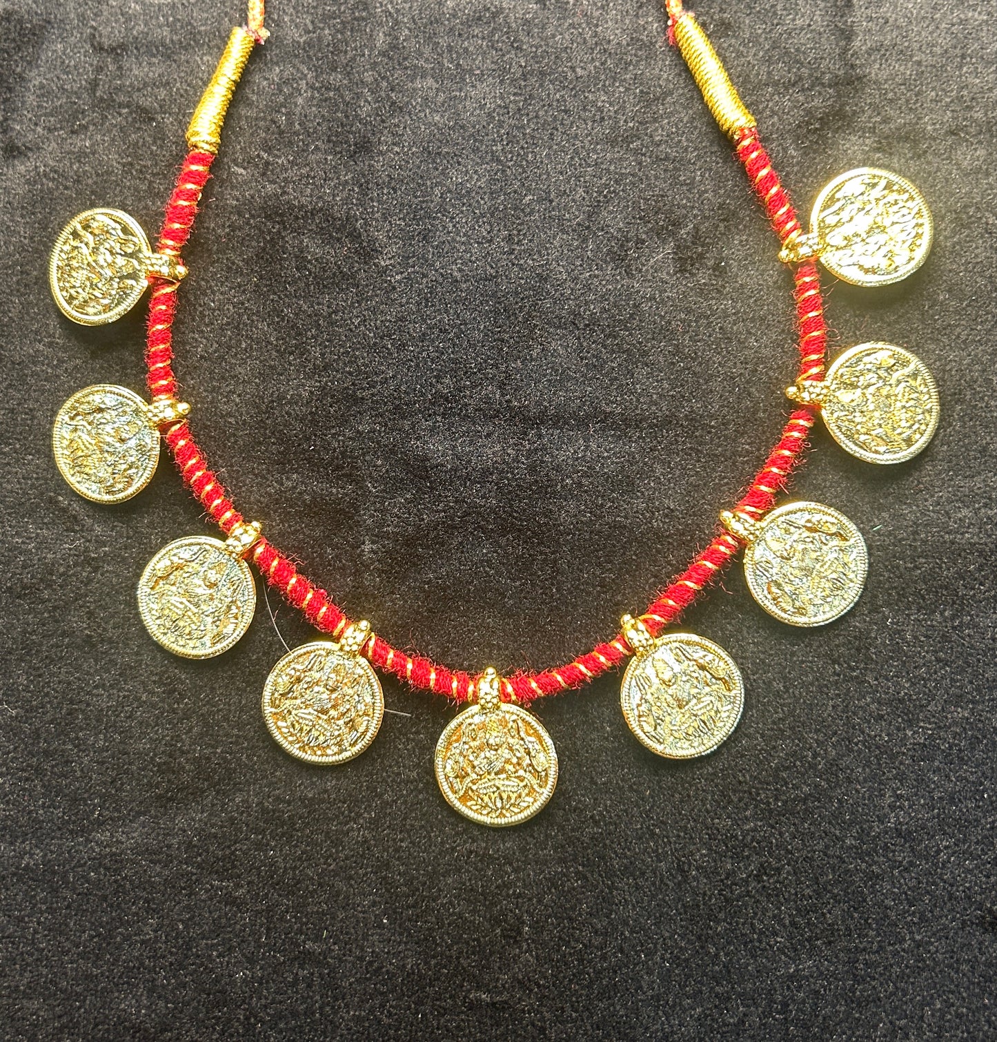 Traditional Lakshmi Coin Necklace