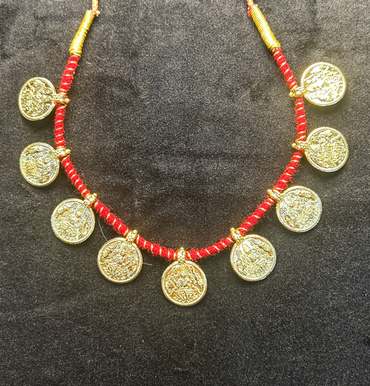 Traditional Lakshmi Coin Necklace