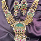 Royal Temple Elephant Motif Necklace Set