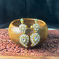 Royal Kundan Teardrop Earrings