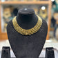 Royal Leaf-Spike Statement Necklace