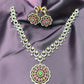 Lotus Charm Necklace Set