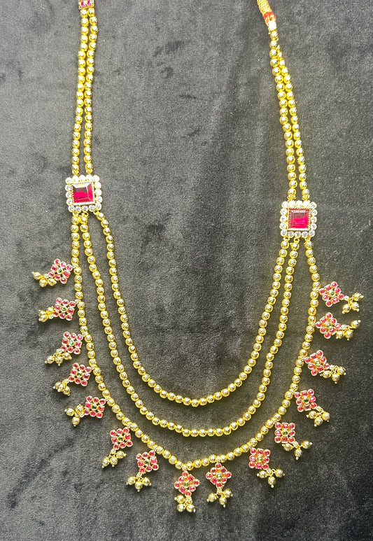 Triveni Beaded Layered Haar