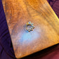 Blue Stone Floral Nath – 1 Gram Gold