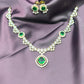 Emerald Glow Necklace Set