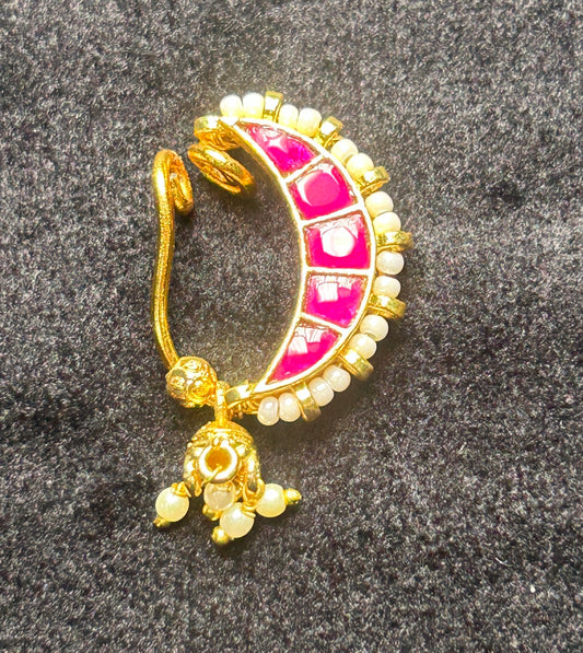 Ruby Crescent Maharashtrian Nath
