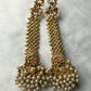 Antique Gold Pearl Danglers – Pakke Style