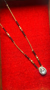 18-Inch Mangalsutra with Kundan Pendant