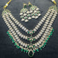 Emerald Princess Layered AD Necklace Set