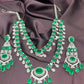 Royal Emerald Long Haar Set