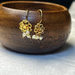 Classic Gold Floral Bugdi Earrings