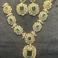 Mayur Mahal Emerald Bridal Set