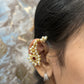 Off-White Pearl Nath Earcuff