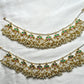 Kundan & Pearl Cluster Bridal Kana Chains