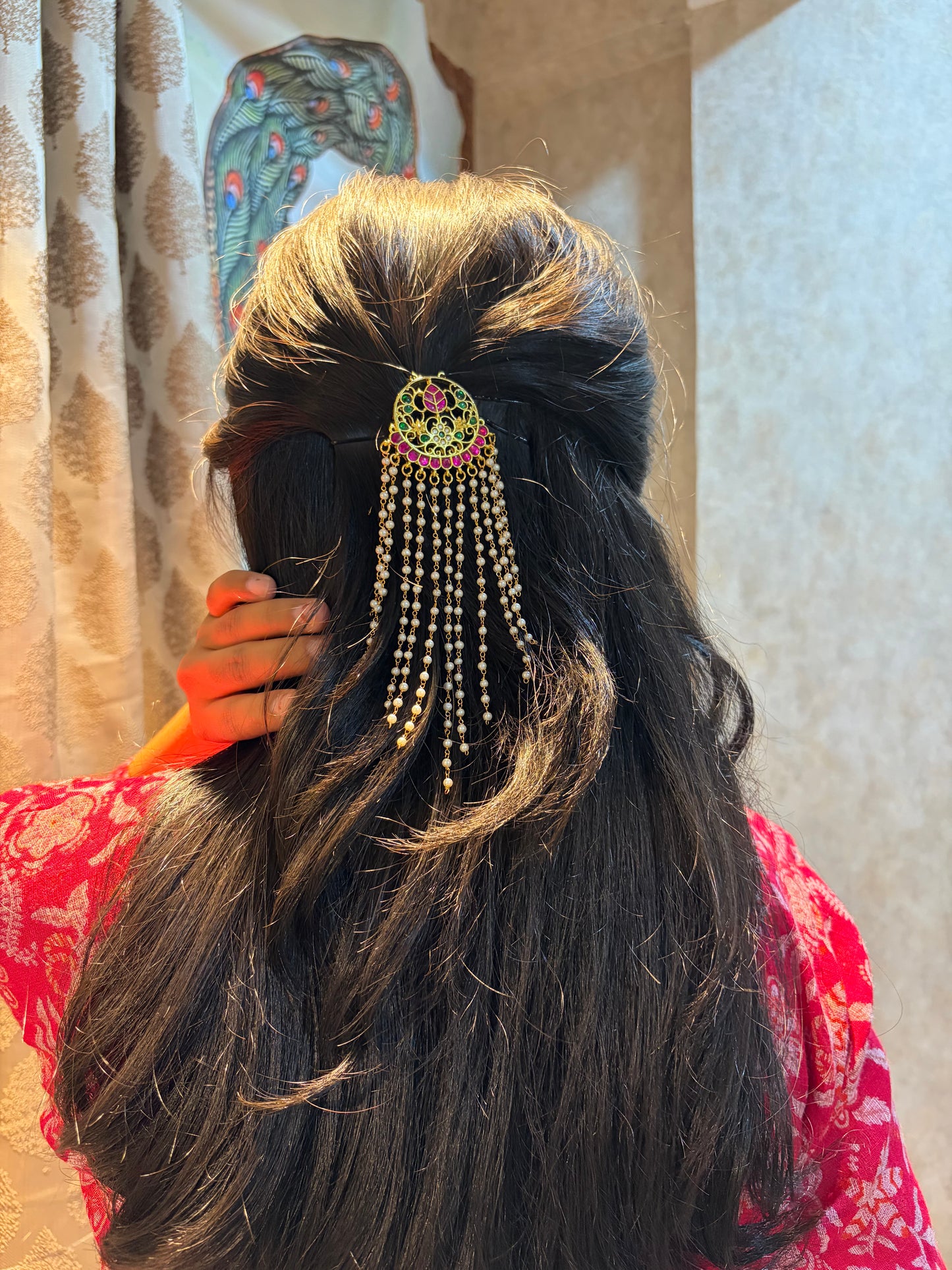 Floral Hair Broach