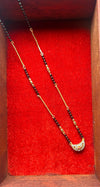 18-Inch Mangalsutra with Kundan Pendant
