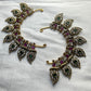 Royal Heritage Ear Cuffs – Kundan Leaf Design