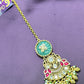 Enamel Blossom Maang Tikka