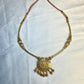 Traditional Maharashtrian Sunflower Pendant Necklace – 1 Gram Gold Finish