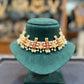 Pearl Bar Choker Set – Classic Elegance Redefined