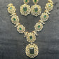 Mayur Mahal Emerald Bridal Set