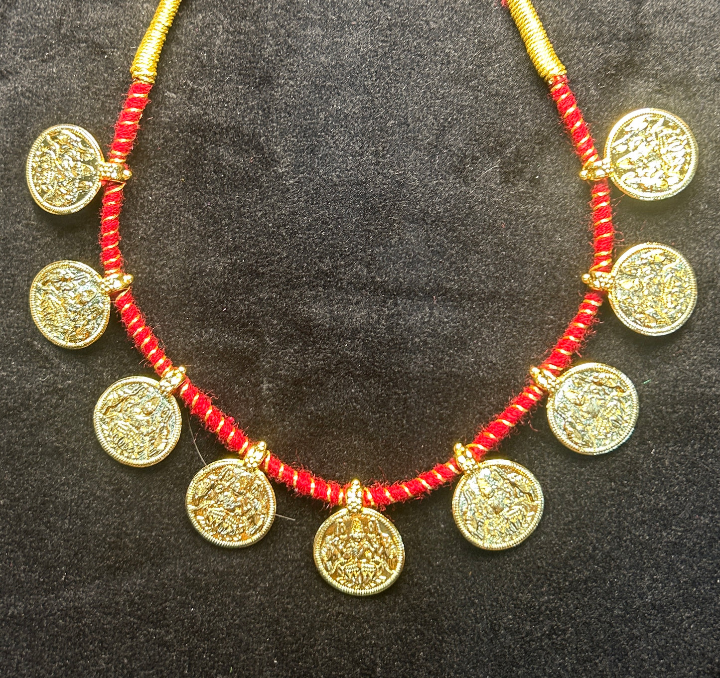 Traditional Lakshmi Coin Necklace