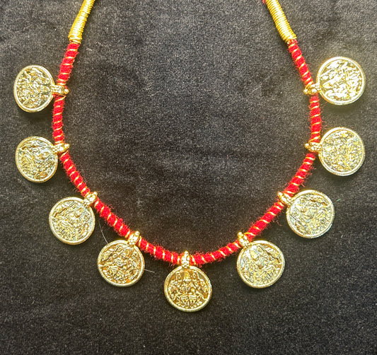 Traditional Lakshmi Coin Necklace