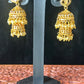 Grand Double Layered Gold Jhumkas