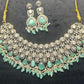 Royal Mint Green Kundan Choker Set