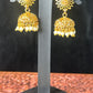 Golden Pearl Dome Jhumkas