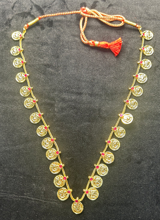 Traditional Lakshmi Kasu Mala