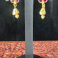 Ruby Glow Mini Jhumkas