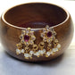 Classic Floral Kundan Bugdi with Pearls – Antique Gold Finish
