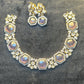 Midnight Hexa Shine Necklace Set