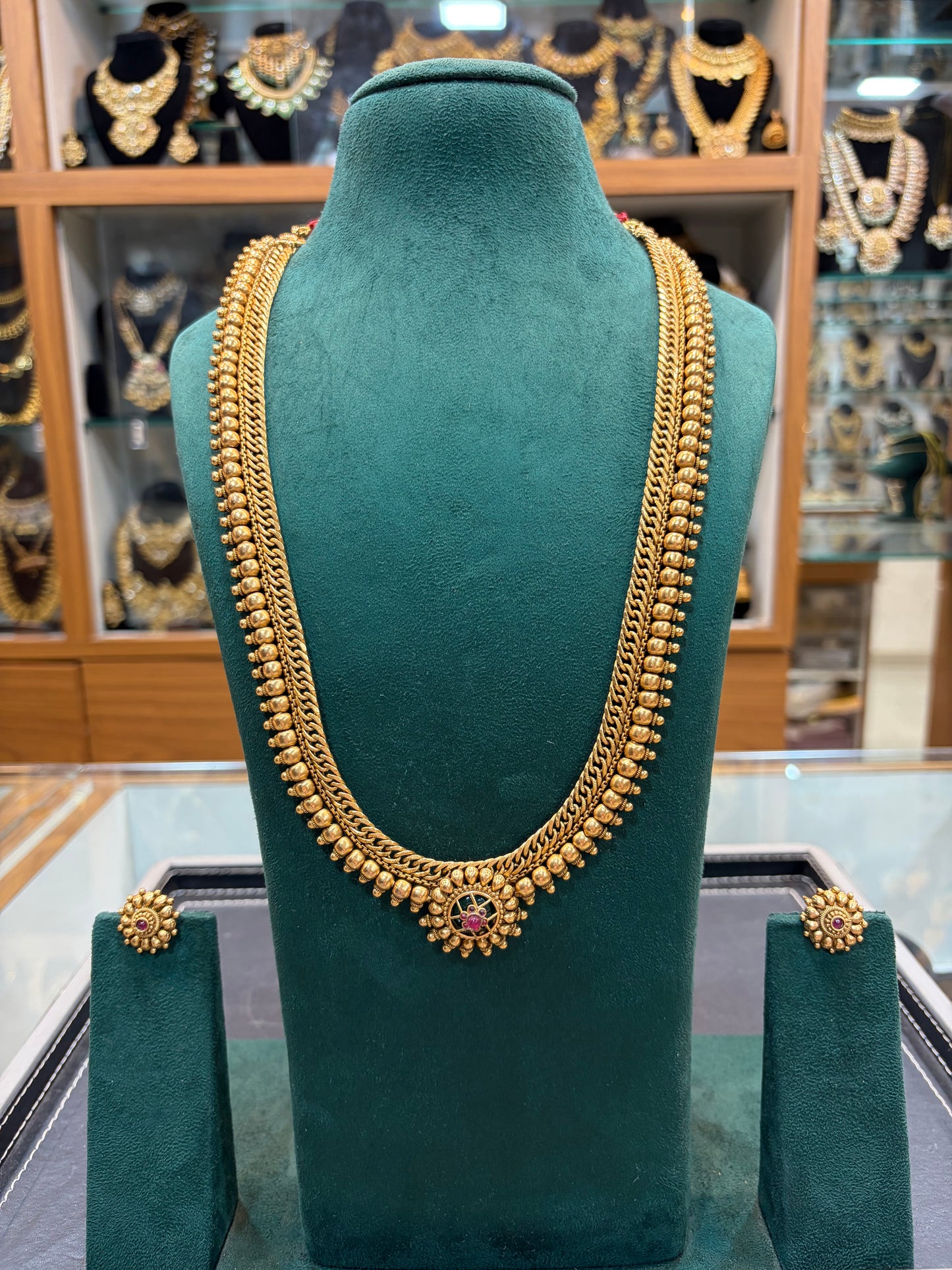 Surya Chakra Long Necklace